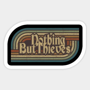 Nothing But Thieves Vintage Stripes Sticker